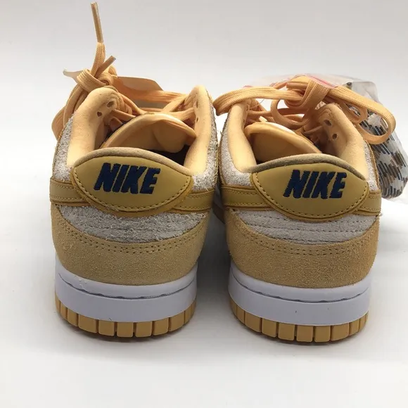 Women’s Nike Dunk Low LX Yellow/White DV7411-200 USED Size 6