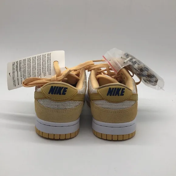 Women’s Nike Dunk Low LX Yellow/White DV7411-200 USED Size 6
