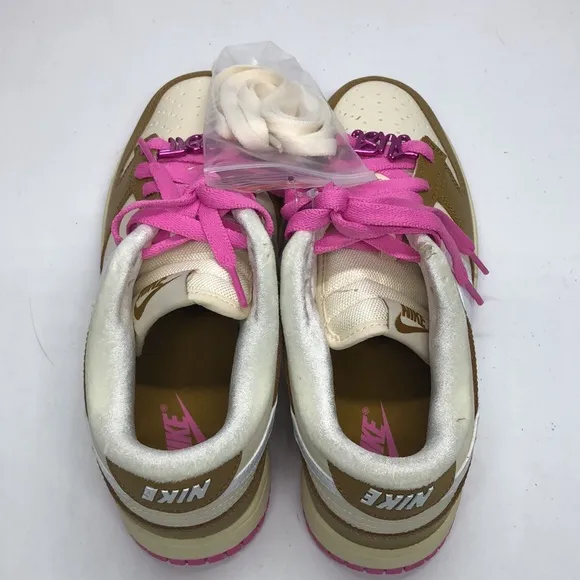 Women’s Nike Dunk Low SE Tan/Brown/Pink FD8683-700 NWOB