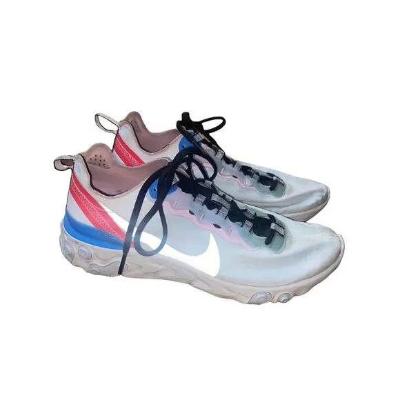 Women’s Nike React element 55  blue hero sneaker running shoes VT2