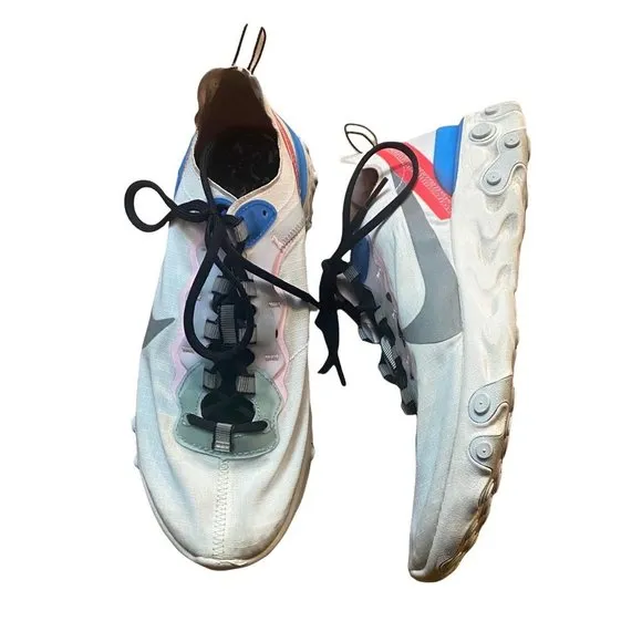 Women’s Nike React element 55  blue hero sneaker running shoes VT2