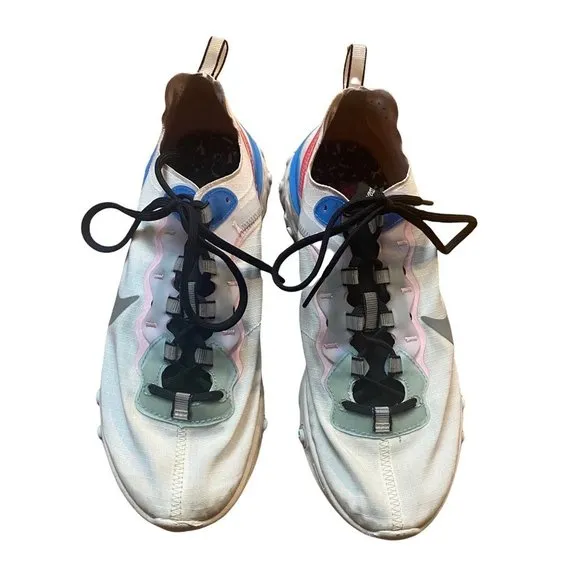 Women’s Nike React element 55  blue hero sneaker running shoes VT2