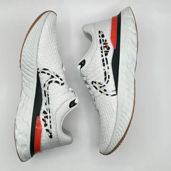 Women's Nike React Infinity Run Flyknit 3 Running Shoes White DZ5215-001 Sz 11