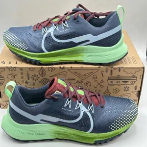 Women's Nike React Pegasus Trail 4 Trail Running Shoes Blue DJ6159-403 NEW Sz 10