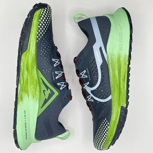 Women's Nike React Pegasus Trail 4 Trail Running Shoes Blue DJ6159-403 NEW Sz 10