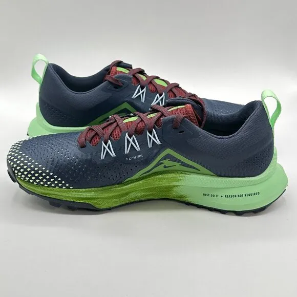Women's Nike React Pegasus Trail 4 Trail Running Shoes Blue DJ6159-403 NEW Sz 10
