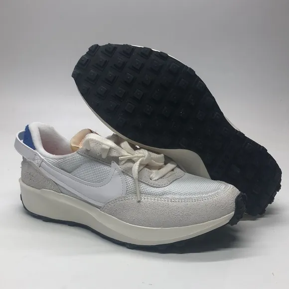 Women’s Nike Waffle Debut VNTG White/Blue DX2931-400 NWOB