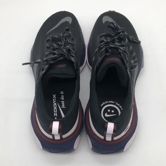 Women’s Nike ZoomX Invincible Run FK 3 Black/Purple DR2660-004 NWOB