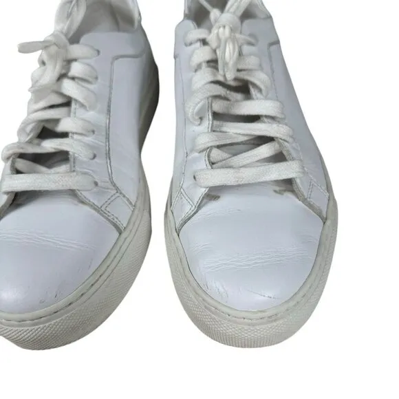 Women’s Shoes M. Gemi Palestra Due White Sneakers Size‎ 37.5