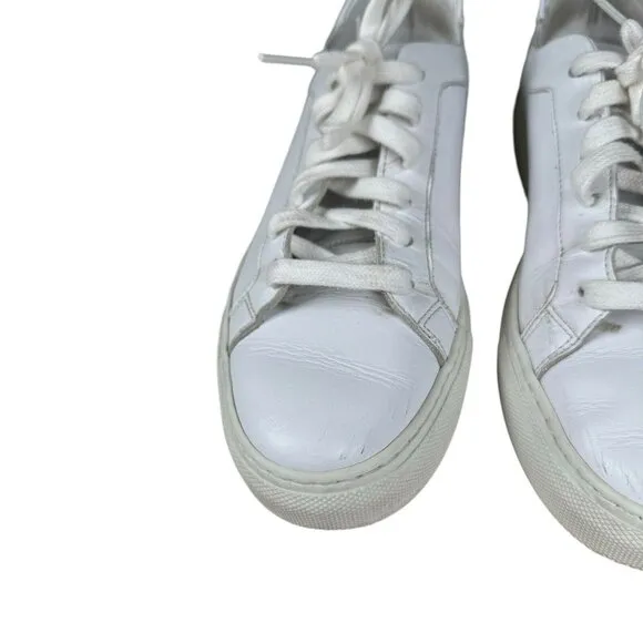 Women’s Shoes M. Gemi Palestra Due White Sneakers Size‎ 37.5
