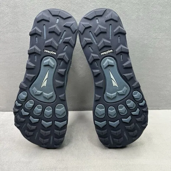Womens Size 8.5 Altra Lone Peak 6 Shoes Navy Blue Trail Running Zero Drop