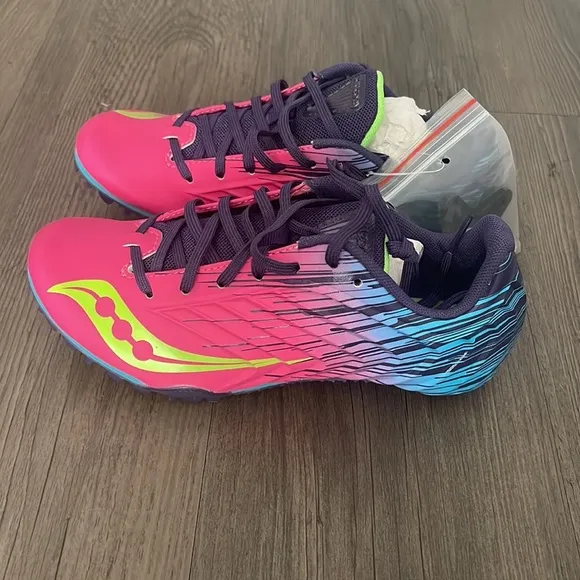 Women’s Track &amp; Field Shoes Saucony Spitfire 5 NEW