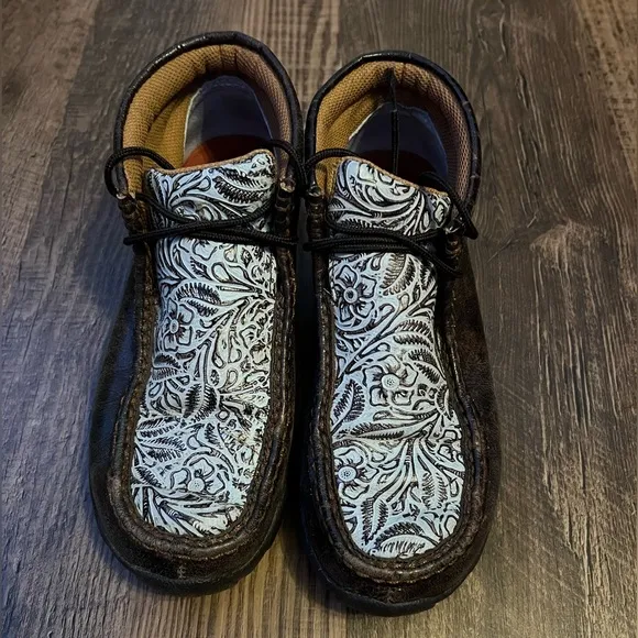 Women’s Twisted X Driving Mocs Dark Brown Size: 6 1/2