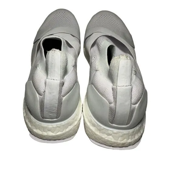 Women’s adidas prime knit athletic shoes size 9 white