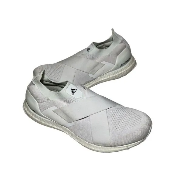Women’s adidas prime knit athletic shoes size 9 white