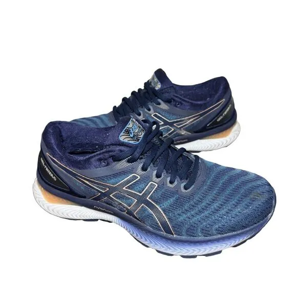 Women’s asic gel nimbus athletic shoes size 9 blue