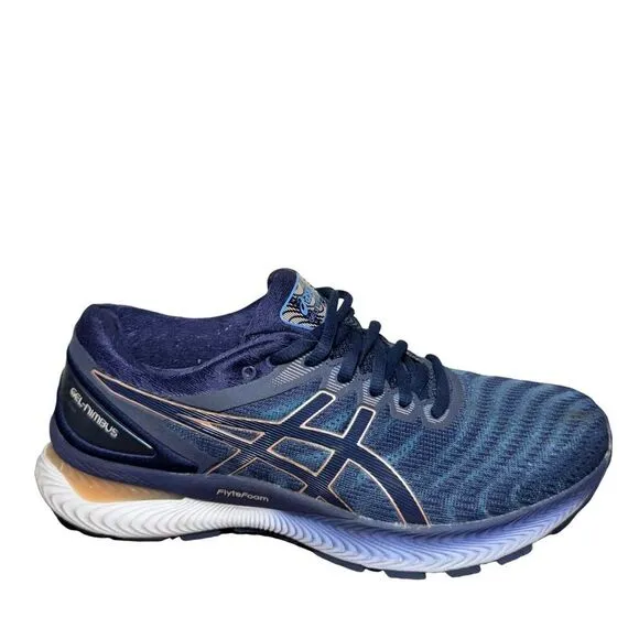 Women’s asic gel nimbus athletic shoes size 9 blue