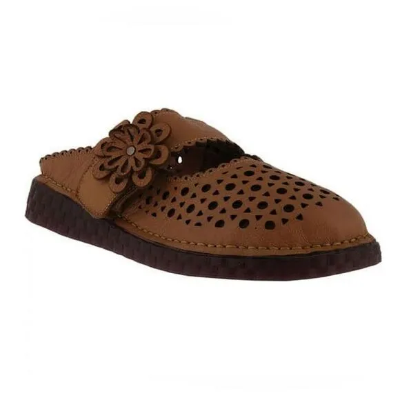 Women’s L’Artiste by Spring step shoes Brown smoosh mule size 38 US 7.5-8