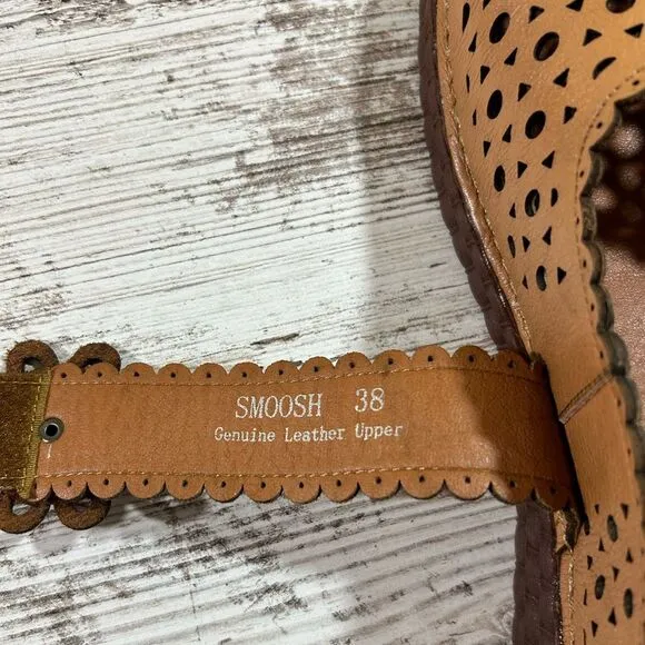 Women’s L’Artiste by Spring step shoes Brown smoosh mule size 38 US 7.5-8